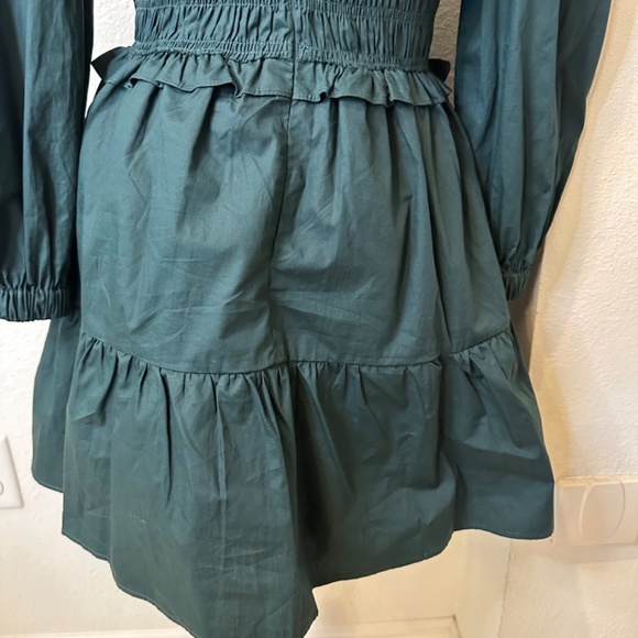 Rouched Ruffle Dress - Picture 7 of 8